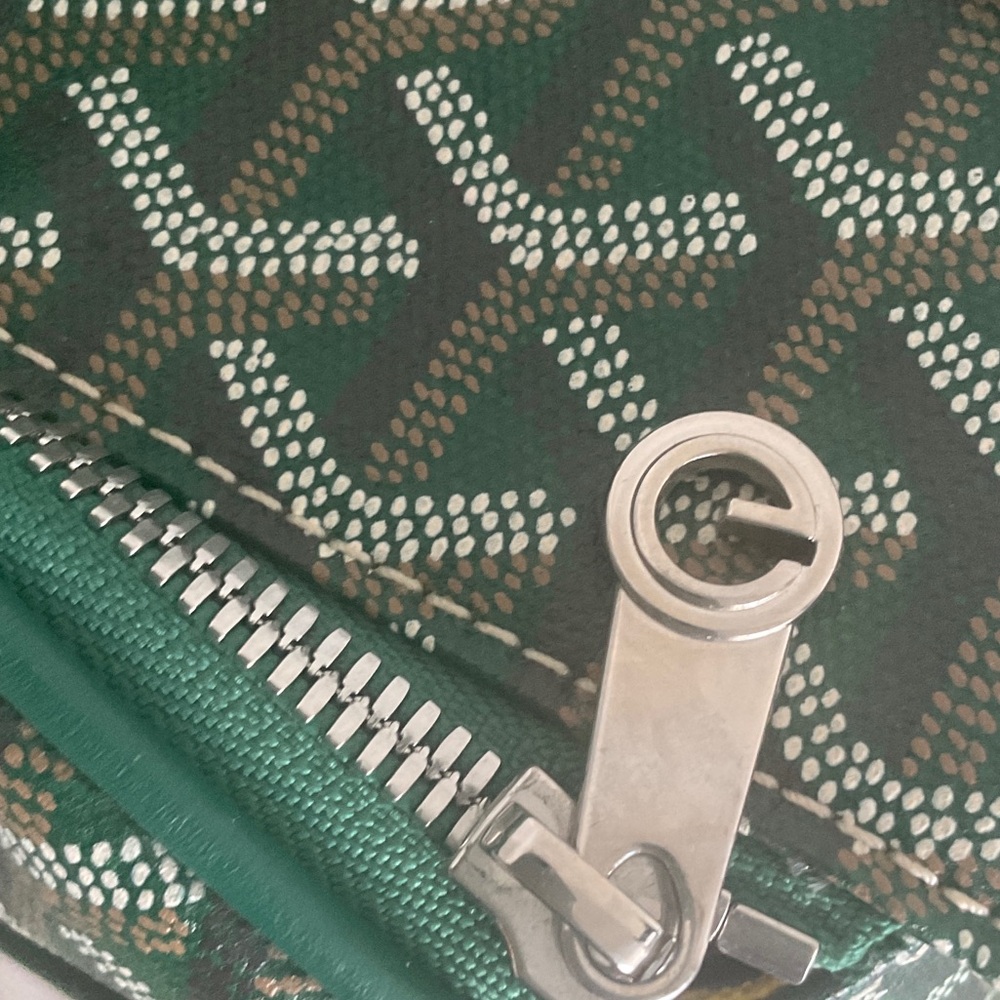 $5340 Goyard Green Dog carrier Bag - Picture 9 of 12